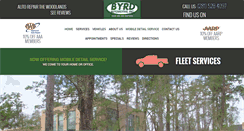 Desktop Screenshot of byrdautomotive.com